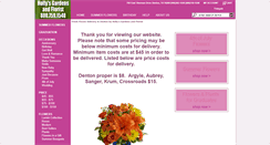 Desktop Screenshot of hollysgardensandflorist.com